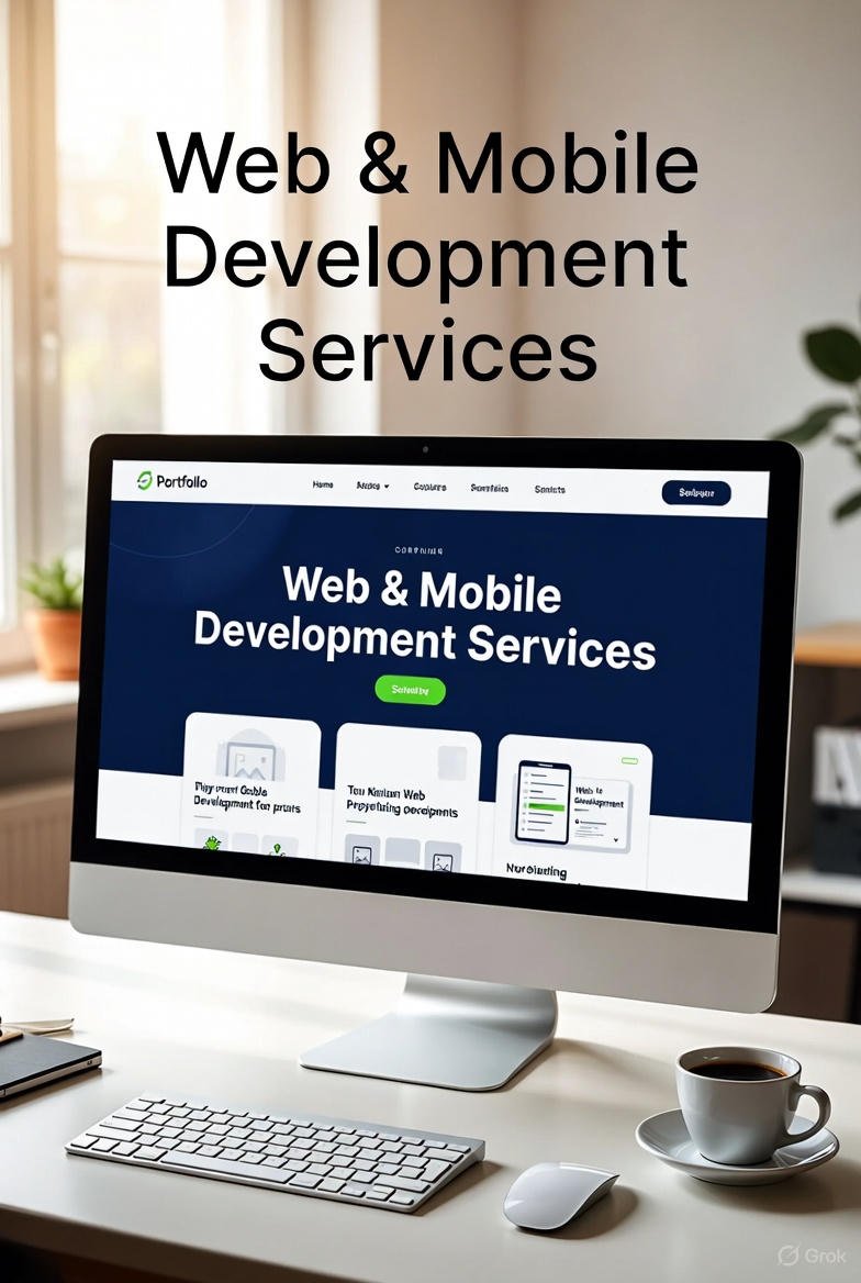 Web & Mobile<br>Development
